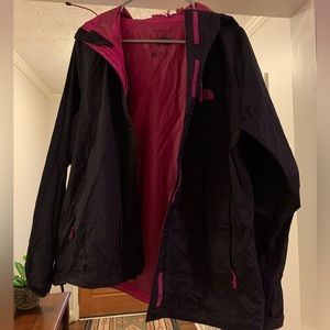 North Face rain jacket